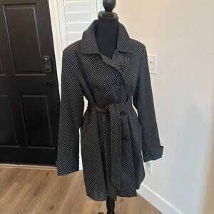 Tommy Hilfiger Black/white Trench Coat